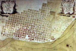 Plano de Buenos Aires siglo XVIII